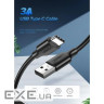 Дата кабель USB 2.0 AM to USB-C 1.0m US287 Black Ugreen (60116)