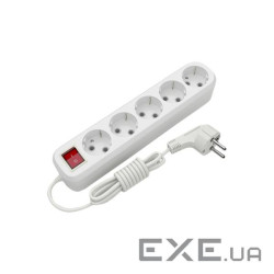 Мережевий подовжувач Electrum C-ES-1814 3.0m, 5 троянд , white