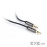 Кабель мультимедійний 3.5mm M to 3.5mm M 1.0m Cablexpert (CCAP-444-1M)