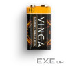 Батарейка 9V 6LR61 Alkaline Vinga (VJAB9V1)