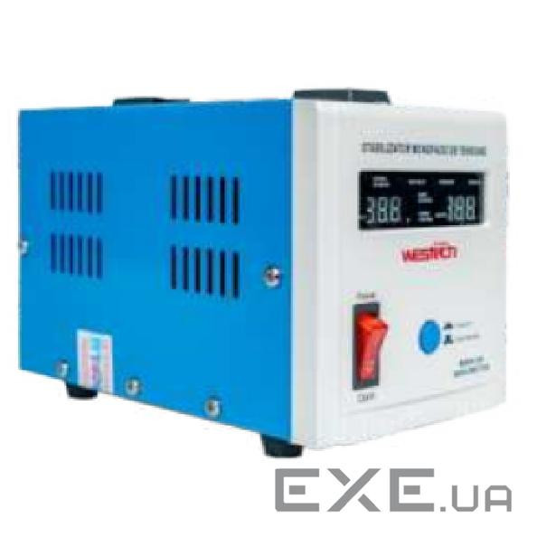 Стабілізатор напруги Westech MSER 2000 VA-V2 / 1600W однофазний, сервопривід, монтажу підлоги, LED д