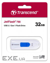 USB накопичувач 32Gb Transcend JetFlash 790 White (TS32GJF790W)