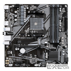 Материнська плата sAM4 AMD B550 HDMI/DP 4xDDR 2xM. 2 GbE Lan mATX GIGABYTE B550M K WIFI6E