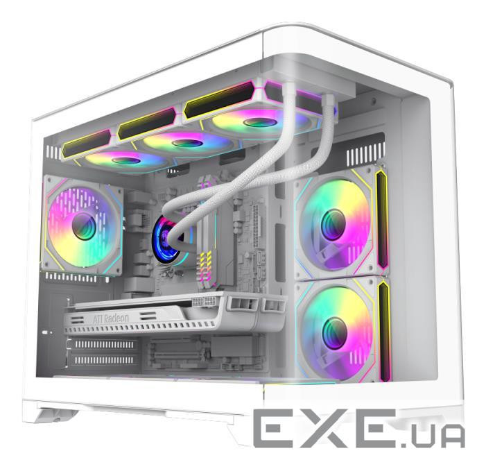 Корпус для комп"ютера MATX W/O PSU HYPE-M WH GAMEMAX