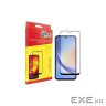Чохол до мобільного телефона Dengos Kit for Samsung Galaxy A34 5G case + glass (Purple) (DG-KM-42)