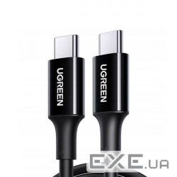 Дата кабель USB-C to USB-C 2.0m US300 100W 5A (Black) Ugreen (80372)