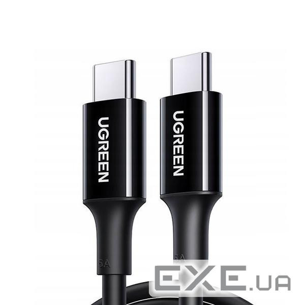 Дата кабель USB-C to USB-C 2.0m US300 100W 5A (Black) Ugreen (80372)
