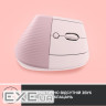 Вертикальна миша LOGITECH Lift Vertical Ergonomic Mouse Rose (910-006478)