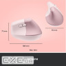 Вертикальна миша LOGITECH Lift Vertical Ergonomic Mouse Rose (910-006478)