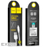 Дата кабель USB 2.0 AM to Lightning 2.0m 2.4A X1 white HOCO (6957531032014)