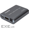 Пристрій відеозахоплення POWERPLANT HDVC7 HDMI USB2.0 4K/60Hz (CA914173)