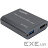 Пристрій відеозахоплення POWERPLANT HDVC7 HDMI USB2.0 4K/60Hz (CA914173)