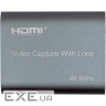 Пристрій відеозахоплення POWERPLANT HDVC7 HDMI USB2.0 4K/60Hz (CA914173)