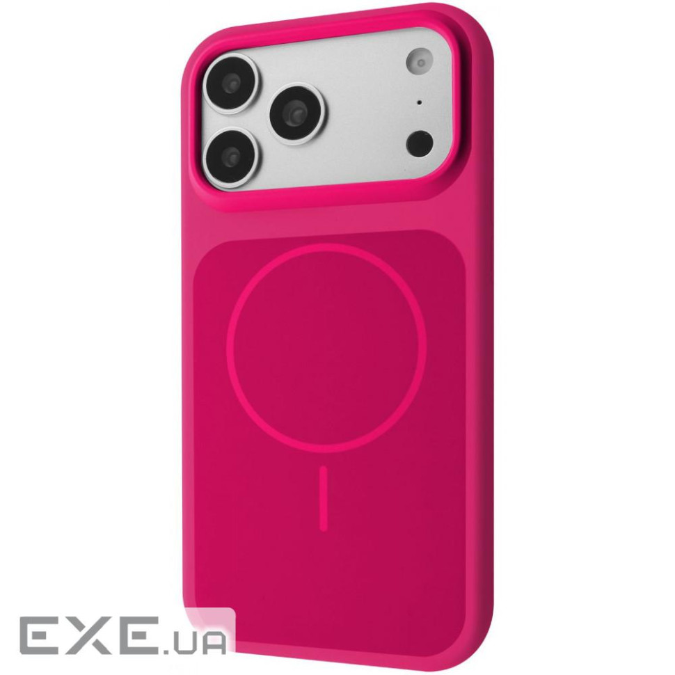 Чехол WAVE Color Circle с магнитным кольцом iPhone 17 Pro/18 Pro bright pink (71118 bright pink)