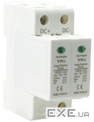 Захист від перенапруг YRSP-D2 DC SPD 2P 20-40KA 600VDC T2 ECONOMIC TYPE д (YRSP-D2-600-20-40KA-2p-E) (YRSP-D2-600-20-40K