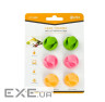 Держатель для кабелю Piko CC-929 6 pcs green, pink, yellow (1283126476914)