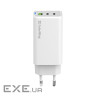Зарядний пристрій ColorWay GaN Mini 65W PD Port PPS USB (USB-2C1A) white (CW-CHS058PD-WT)