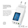 Зарядний пристрій ColorWay GaN Mini 65W PD Port PPS USB (USB-2C1A) white (CW-CHS058PD-WT)
