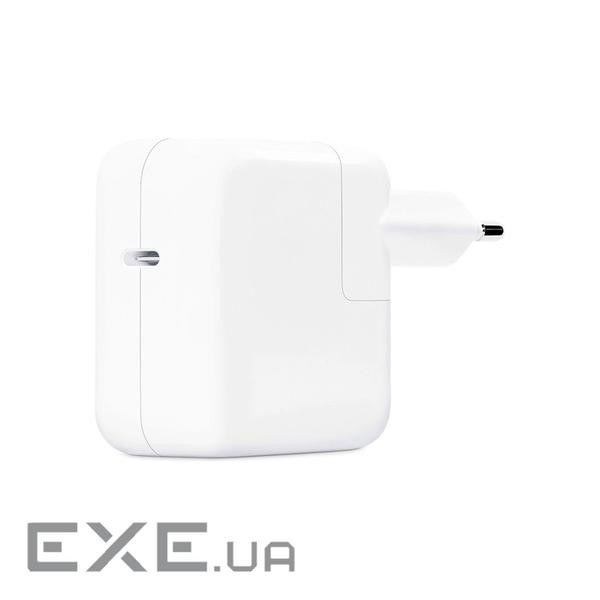 Зарядний пристрій Apple 30W USB-C Power Adapter,Model A2164 (MW2G3ZM/A)