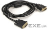 Кабель POWERPLANT DVI 1.5м Black (CA910854)