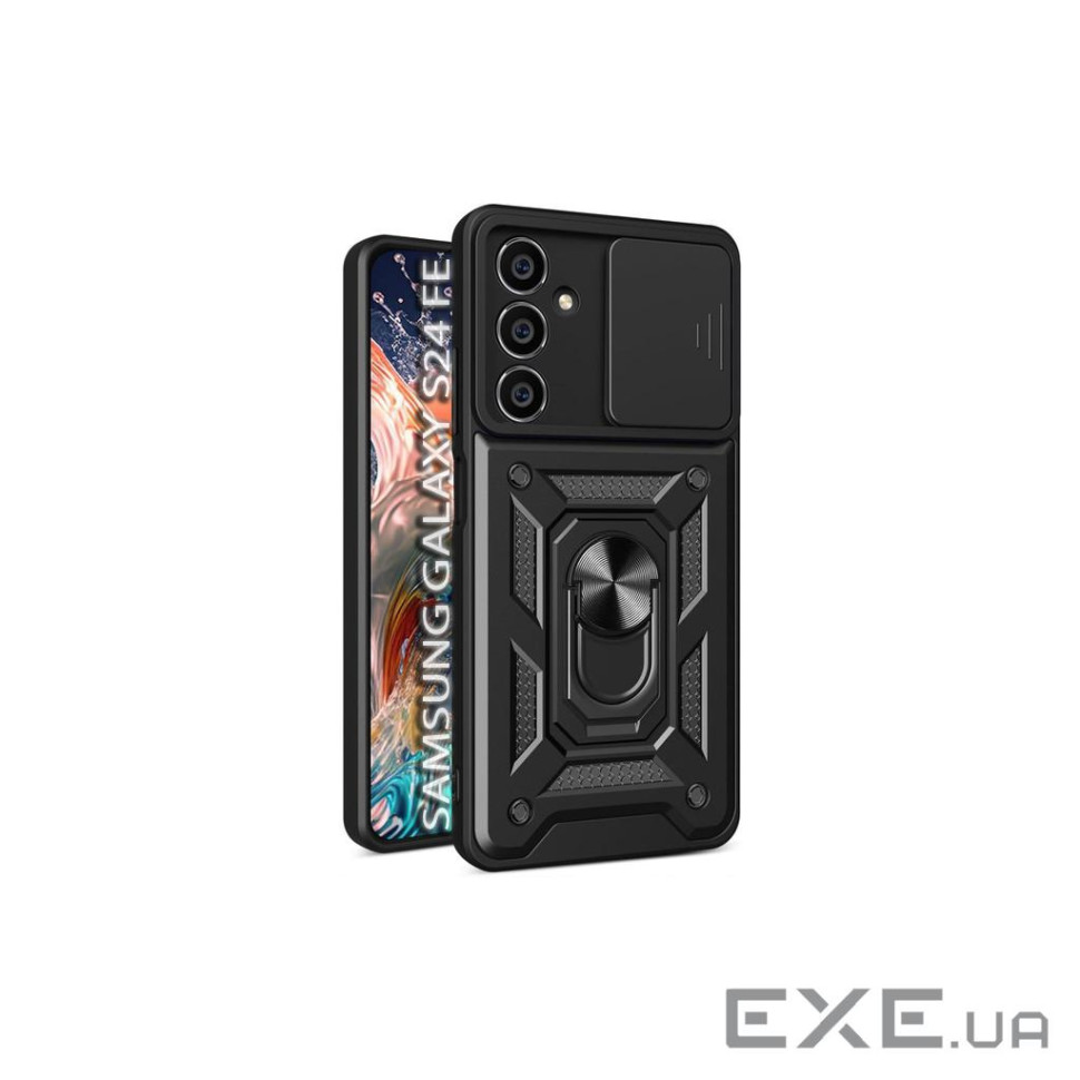 Чохол до мобільного телефона BeCover Military BeCover Galaxy S24 FE SM-S721 Black (712353)