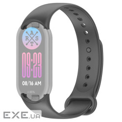 Ремінець до фітнес браслета Armorstandart для Xiaomi Smart Band 10/9/8 Platinum Grey (ARM86912)