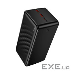 Power bank Borofone BJ80C 50000mAh, 22.5W+PD20W, 2*USB+Type-C, Black, 1.060g, Box