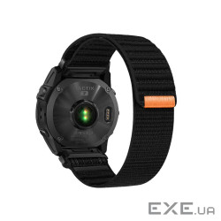 Ремінець до смарт-годинника Armorstandart Sprint для Garmin 26 mm Black (ARM85667)