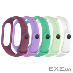 Ремінець до фітнес браслета Armorstandart комплект 5шт Xiaomi Mi Band 7/6/5 New Style Flo (ARM75059)