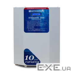 Стабілізатор напруги терісторний STANDARD 9 (9000Вт) 220В, стабілізація 140-265, 16 с (STANDARD9000) (STANDARD9000)