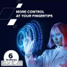 Canyon 6 buttons wireless 2.4Ghz mouse, MX8650A Sensor, DPI up to 1600,Injection case, (CNE-CMSW20W)
