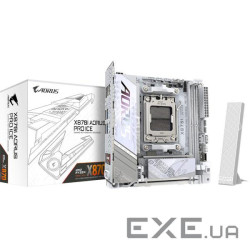 Материнська плата AORUS X870I Pro Ice (X870I AORUS PRO ICE)