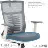 Офісне крісло OfficePro Balance OC550-W-DG-DG