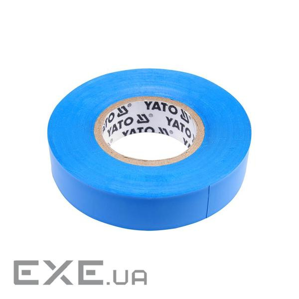 Ізоляційна стрічка Yato 20м х 15мм синя (YT-81591)