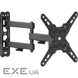 Кронштейн Brateck LDA40-223, 13'' - 43'', до 20 кг, VESA: 75x75,100x100,100х200,200x100,200x200мм BRA