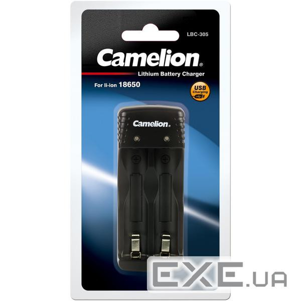 Зарядний пристрій для акумуляторів Camelion Lithium-ion charger for 2x Li-Ion 18650, In (LBC-305)