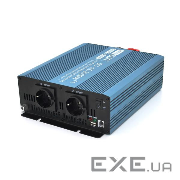 Автомобільний інвертор Mexxsun MXS-2000, 24V/220V, 2000W (MXS-2000-24M)