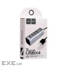 Концентратор HOCO USB 2.0 to 4xUSB Line machine HB1 Tarnish (6957531038139)