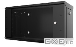 Шафа MIRSAN 19, 9U, WTC, 565x450 мм, максимально 80 кг, чорна (MR.WTC09U45DE.01)