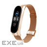 Ремінець BeCover Metal для Xiaomi Mi Smart Band 8 Rose Gold (709360)