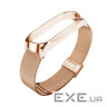 Ремінець BeCover Metal для Xiaomi Mi Smart Band 8 Rose Gold (709360)