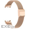 Ремінець BeCover Metal для Xiaomi Mi Smart Band 8 Rose Gold (709360)