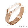Ремінець BeCover Metal для Xiaomi Mi Smart Band 8 Rose Gold (709360)