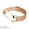 Ремінець BeCover Metal для Xiaomi Mi Smart Band 8 Rose Gold (709360)