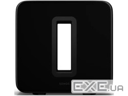 Домашній сабвуфер Sonos Sub Gen3 Black (SUBG3EU1BLK)