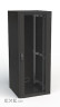 Шафа напольна Conteg 42U iSEVEN 19" 600x600, RAL9005 (RI7-42-60/60-H)