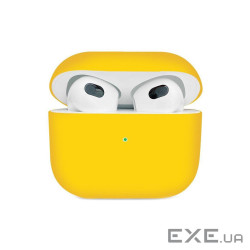 Чохол для навушників Armorstandart Ultrathin Silicone Case для Apple AirPods 3 Yellow (ARM60299)