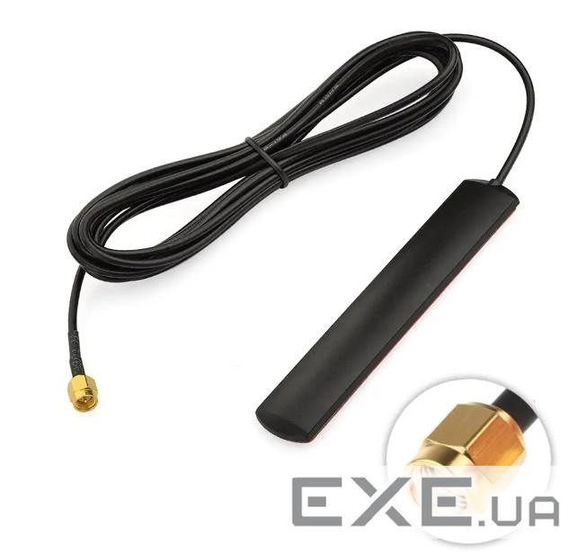 Внутрішня GSM / WIFI антена 3G / 4G / LTE WiFi, 850-990 / 1710-2700MHz 5dBi, 3М скотч, 15 (YT42293)