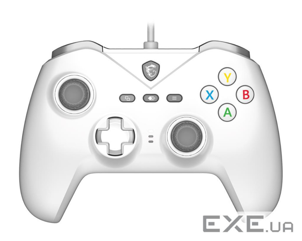Геймпад MSI FORCE GC200 WIRED WHITE (FORCE GC200 WHITE)