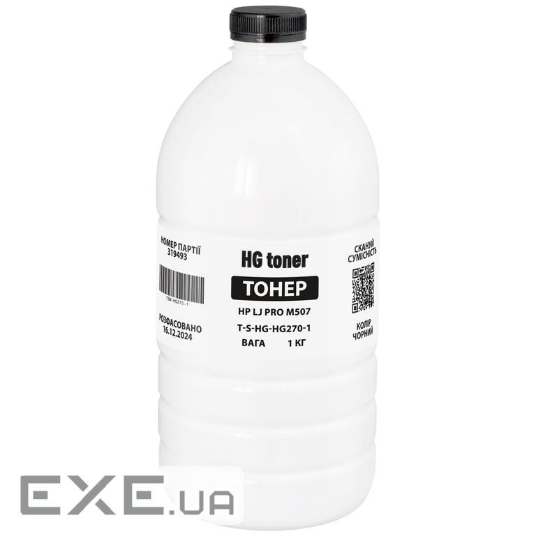 Тонер HP LJ M304/M404/M428/M507/M528, Canon LBP228/320/325, MF540/542/543, 1 кг , HG (TSM-HG270-1)